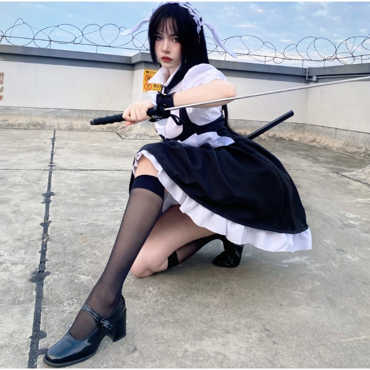 Fullset cosplay hóa trang maid ngắn hầu gái anime dễ thương xinh xắn sexy cho nữ Lala 407 | BigBuy360 - bigbuy360.vn