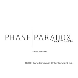 Phase Paradox - Đĩa game PS2