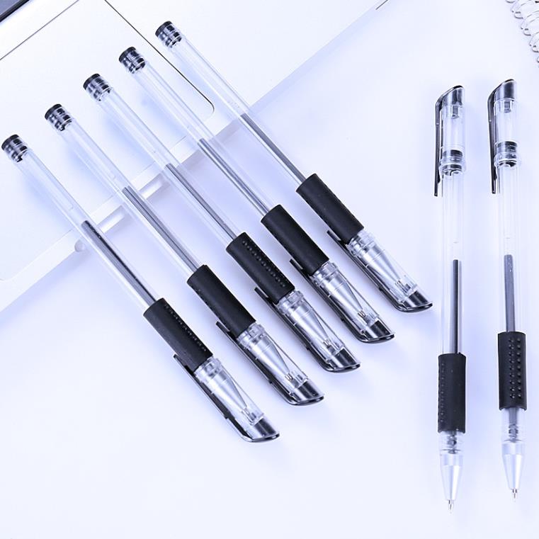 Bút gel đỏ - đen - xanh  - 0.5mm  - bút mực gel - HIKOMA STORE