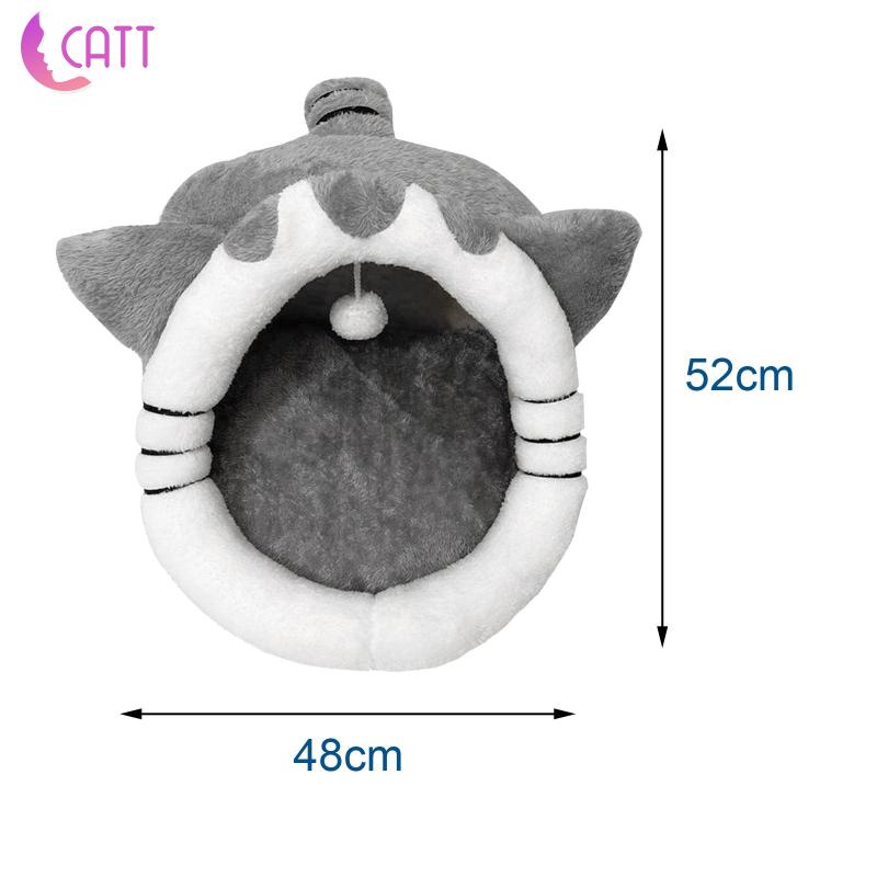 Tổ Lớn Đựng Thú Cưng / Mèo / Thỏ / Đồ Chơi Trốn Tìm Có Quả Bóng