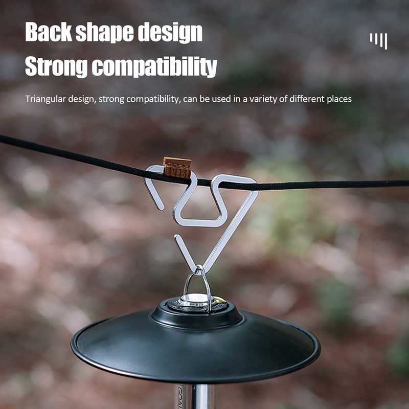 Set 4 Móc Treo Đồ Hình Chữ S Bằng Thép Không Gỉ Đa Năng