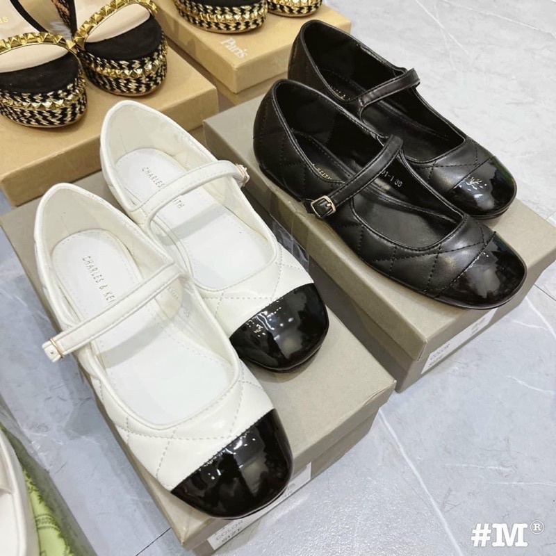 Giày búp bê bệt CNK Fullbox tag TQXK