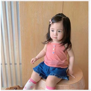 Quần short đùi jean cho bé gái