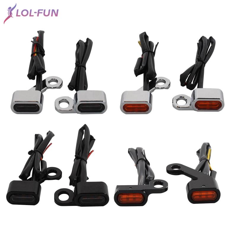 1 Cặp Đèn LED Tín Hiệu Cho Xe Mô Tô Harley Touring 2009-2017 Softail 2015-2020