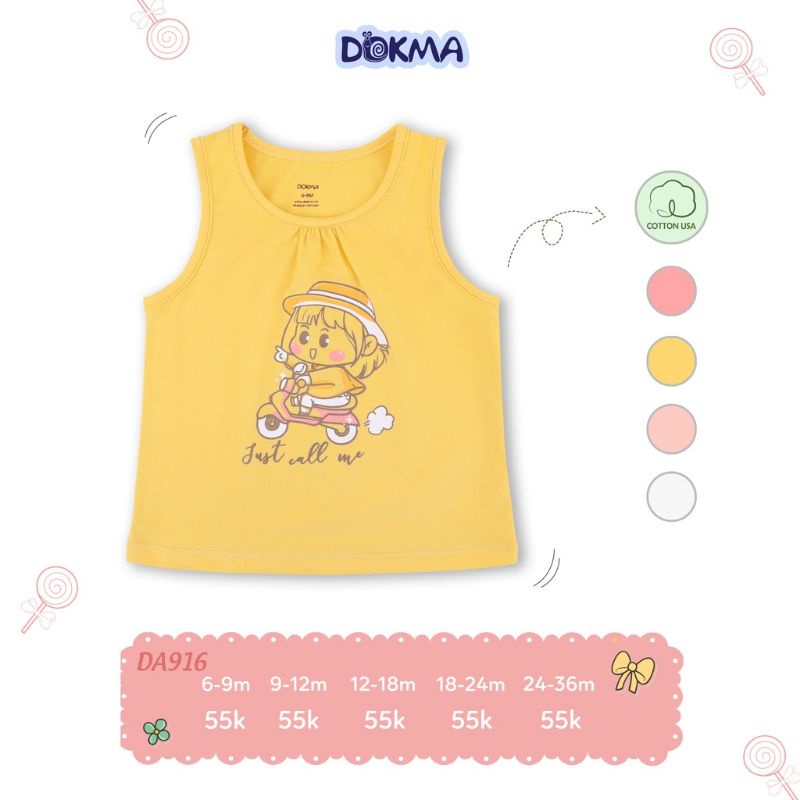 Áo cánh tiên bé gái Dokma 9-36M DA916, DA904