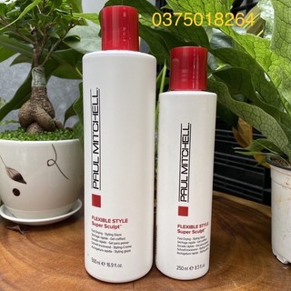 Gel tạo nếp tóc uốn mùi táo xanh Paul Mitchell Super