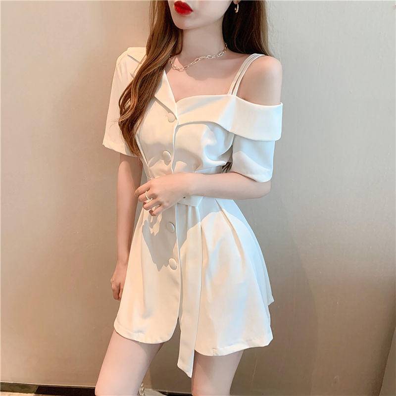 Đầm Trễ Vai Thời Trang Mùa Hè Mới 2023 Cho Nữ