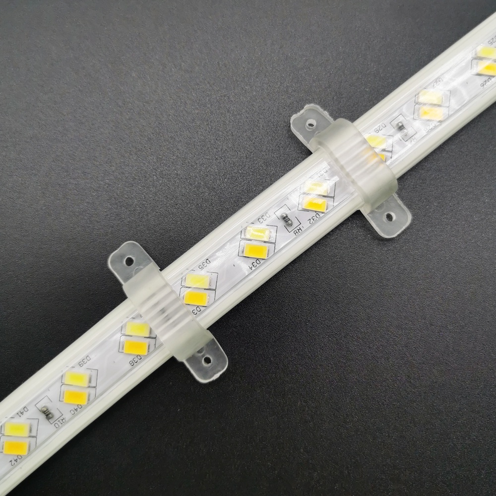 Bộ 50 Kẹp Nhựa Cố Định 10mm 12.5mm 14mm 17mm Chống Thấm Nước Cho Dây Đèn LED 220V 110V 5050 3014 5730 2835
