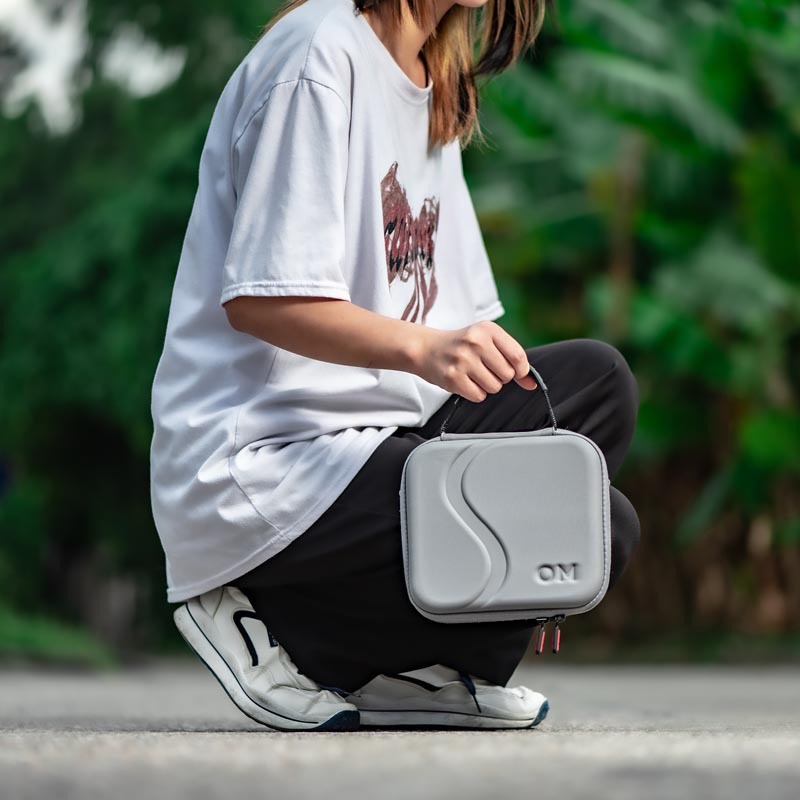 Túi Xách Da PU Chống Sốc Cầm Tay Cho DJI OM 4 SE / OM 4 / DJI Mobile SE