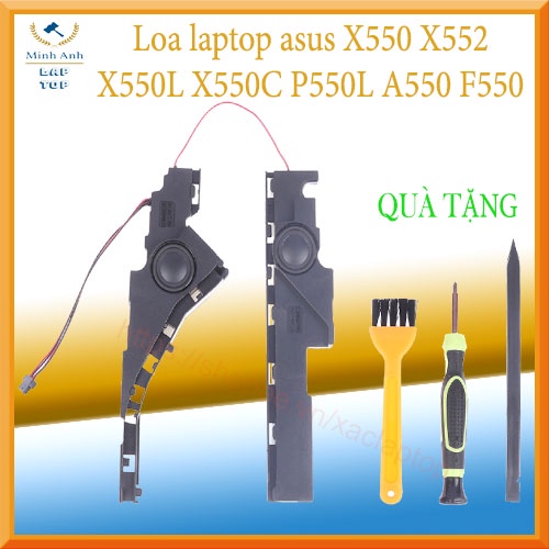 [ Quà tặng Tua vít ) Kèm Theo Loa laptop asus X550 X552 X550L X550C P550L A550 F550 K550 Speaker TRái + Phải