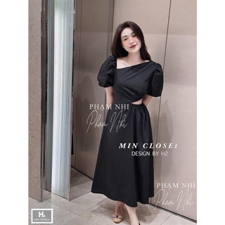 ( Xả hàng ) Đầm tay phải khoét eo cao cấp Hot hit