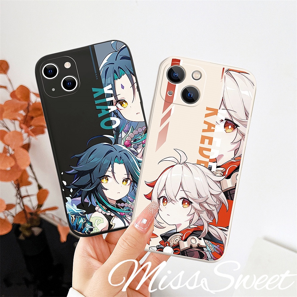 Redmi 12C 10C 10A 10 9A 9 9T Note 12 11 Pro+ 10s 10 9 8 7 Pro Xiaomi Poco X3 NFC X3Pro M3 Pro X3 GT Mi 11 Lite 12Pro Genshin Impact Kaedehara Kazuha Xiao Phone Case TPU Soft Cover