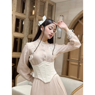 [6SIX closet] Đai CORSET mix sơ mi