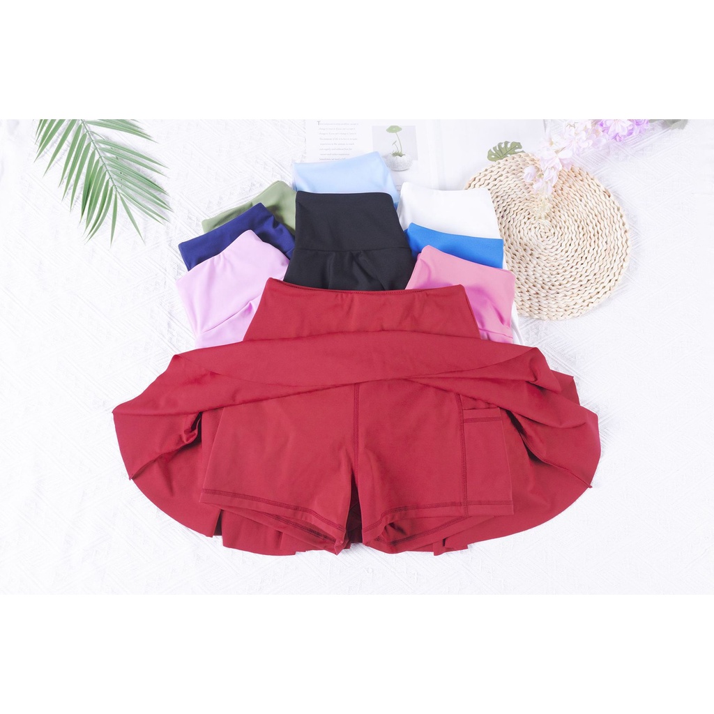 Chân Váy Ngắn Mini Ôm Dáng Thoáng Khí Chống Gây Hại Cho Nữ