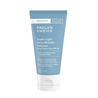 [TEM CHÍNH HÃNG] Kem Chống Nắng Mịn Lì, Nâng Tone Paula's Choice Resist Super-Light Daily Wrinkle Defense SPF 30