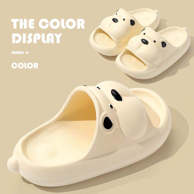 Dép Mềm Chống Trượt Họa Tiết Hoạt Hình Xinh Xắn Theo Phong Cách Mùa Hè