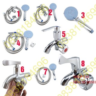 Bộ sen tắm lạnh, củ sen lạnh, vòi tắm sen tăng áp cao cấp,sen lạnh, tay sen tăng áp nhựa si inox avc2+tsns+dây inox 304