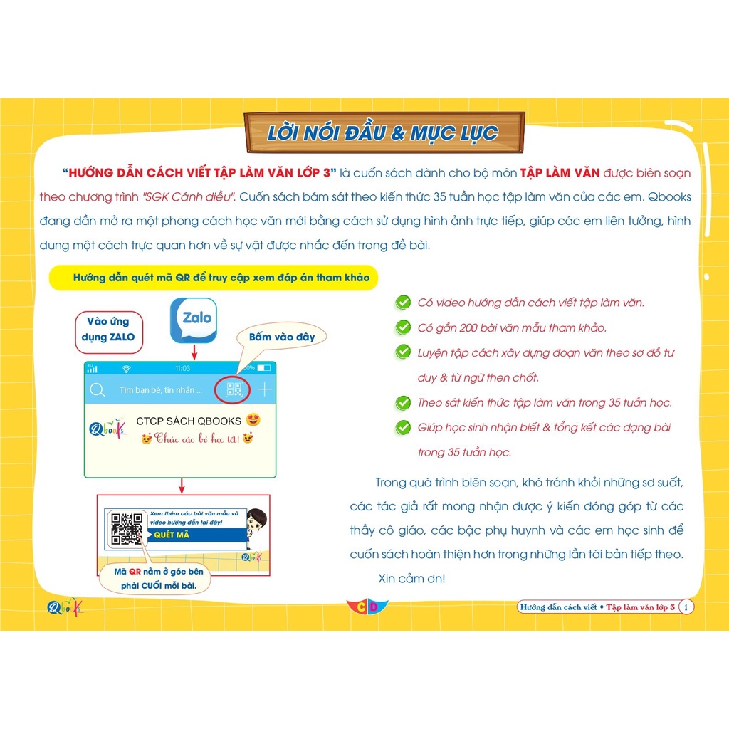 Sách - Hướng dẫn cách viết TẬP LÀM VĂN Lớp 3 - Cánh Diều - Cả năm  - Bản Quyền
