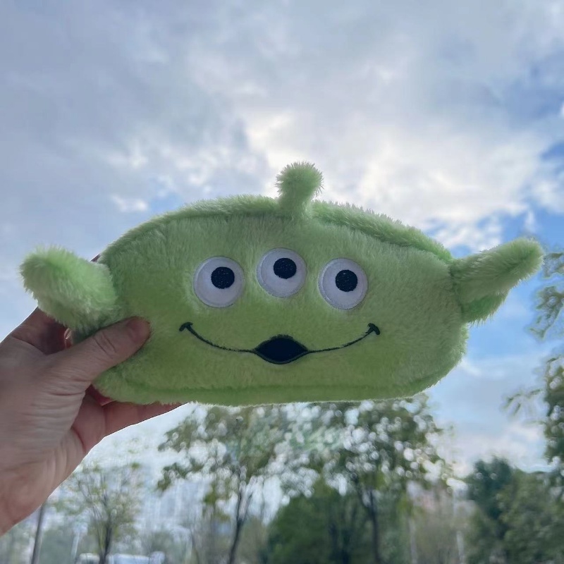 Hộp Bút Gấu Dâu Lotso Túi Đựng Bút Chì Sức Chứa Lớn Họa Tiết Hoạt Hình Dễ Thương Cho Bé