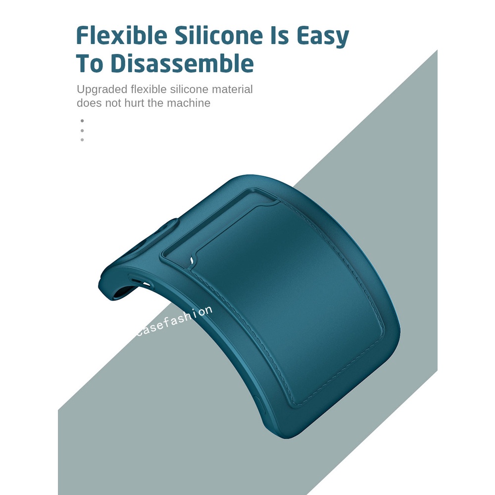 Ốp Điện Thoại Silicone Mềm Màu Trơn Có Ngăn Đựng Thẻ Thời Trang Cho Xiaomi Redmi Note 12 Pro Plus 5G 2023