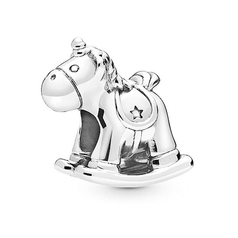 Dây Chuyền / Vòng Tay Chuỗi Hạt Màu Bạc Mặt Hình Động Vật / Cú / Chó / Chó Màu Sắc