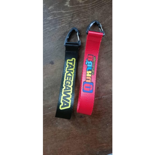 Móc Khóa Dây Bố In Decal Đầu Nhựa Nhiều Mẫu, Siêu Bền, Siêu Đẹp