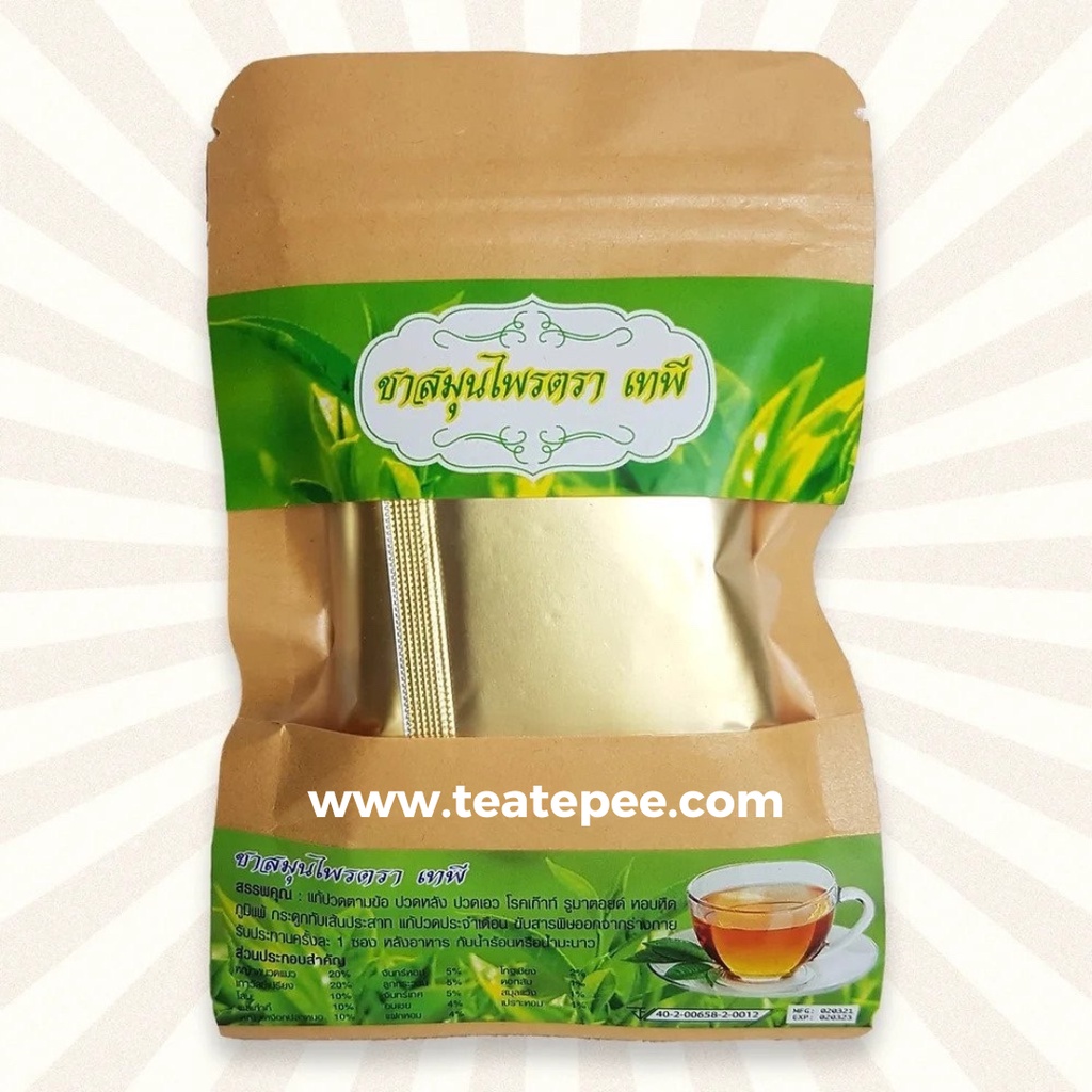 1 Túi 5 gói nhỏ trà Tea Tepee Thái Lan
