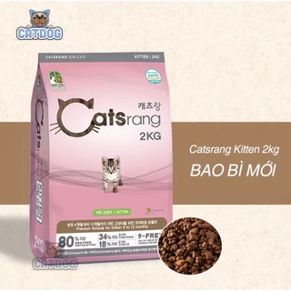 (2KG) THỨC ĂN HẠT CHO MÈO NHỎ CATSRANG KITTEN