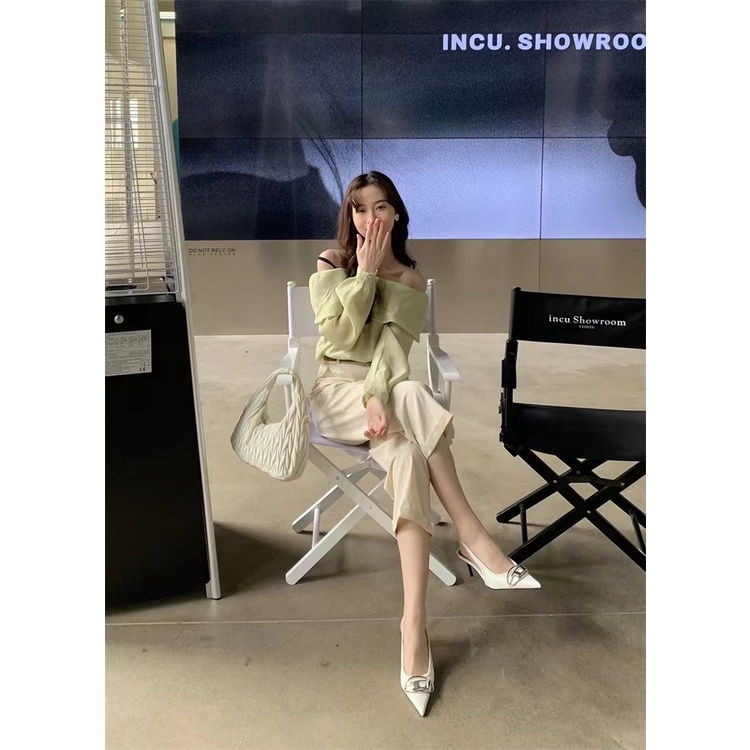 Giày Cao Gót Mũi Nhọn Thời Trang Dành Cho Nữ