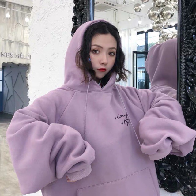 [ORDER] Hoodie nỉ dày in chữ
