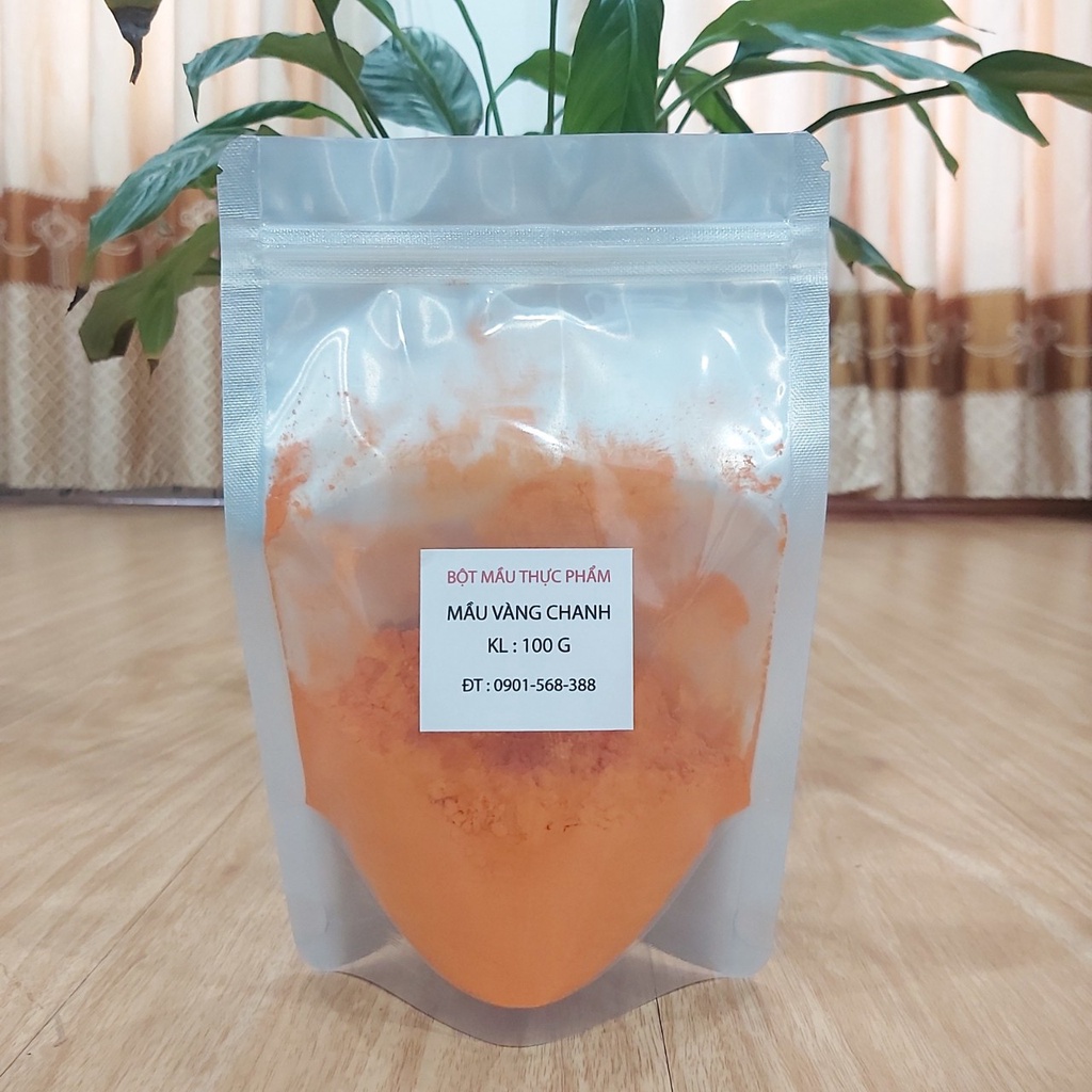 Bột mầu thực phẩm - Mầu Vàng Chanh