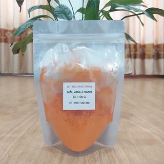 Bột mầu thực phẩm - Mầu Vàng Chanh