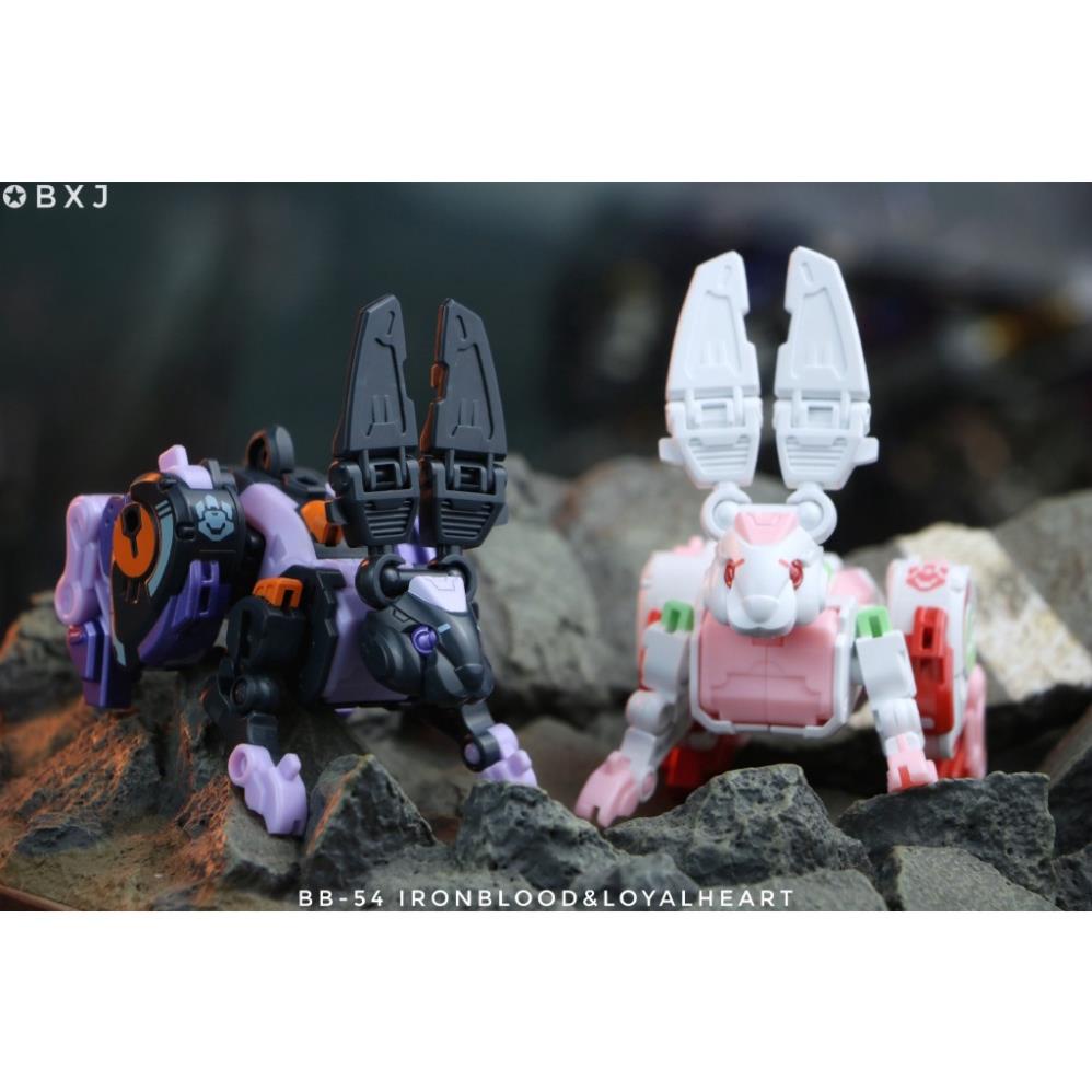 Mô Hình 52Toys Beastbox BB-54 IRONBLOOD & LOYALHEART - Thỏ Ngọc