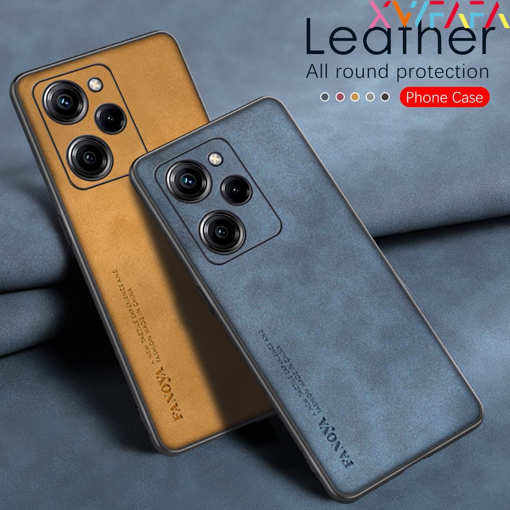 Ốp Điện Thoại Da Cừu Mềm Nhám Đơn Giản Chống Sốc Thời Trang Cho Xiaomi Poco X5Pro F4 F3 GT X3 X4 GT C40 M5S M5