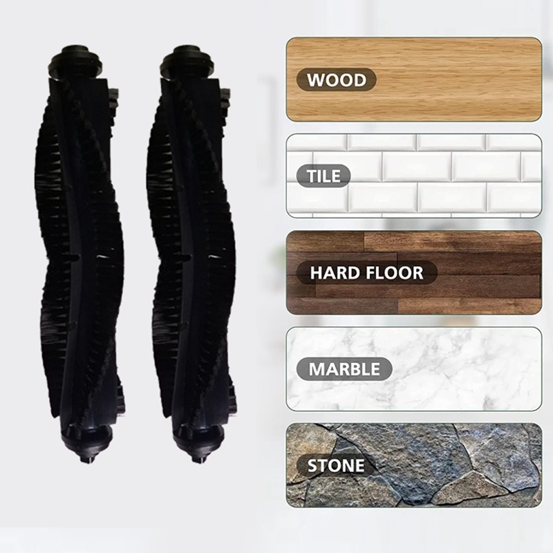 Bộ Lọc HEPA + Chổi Lăn + Tấm Lọc HEPA Chuyên Dụng Cho Máy Hút Bụi Tefal Rowenta X-Plorer Serie 75 RG7687 RR7687WH