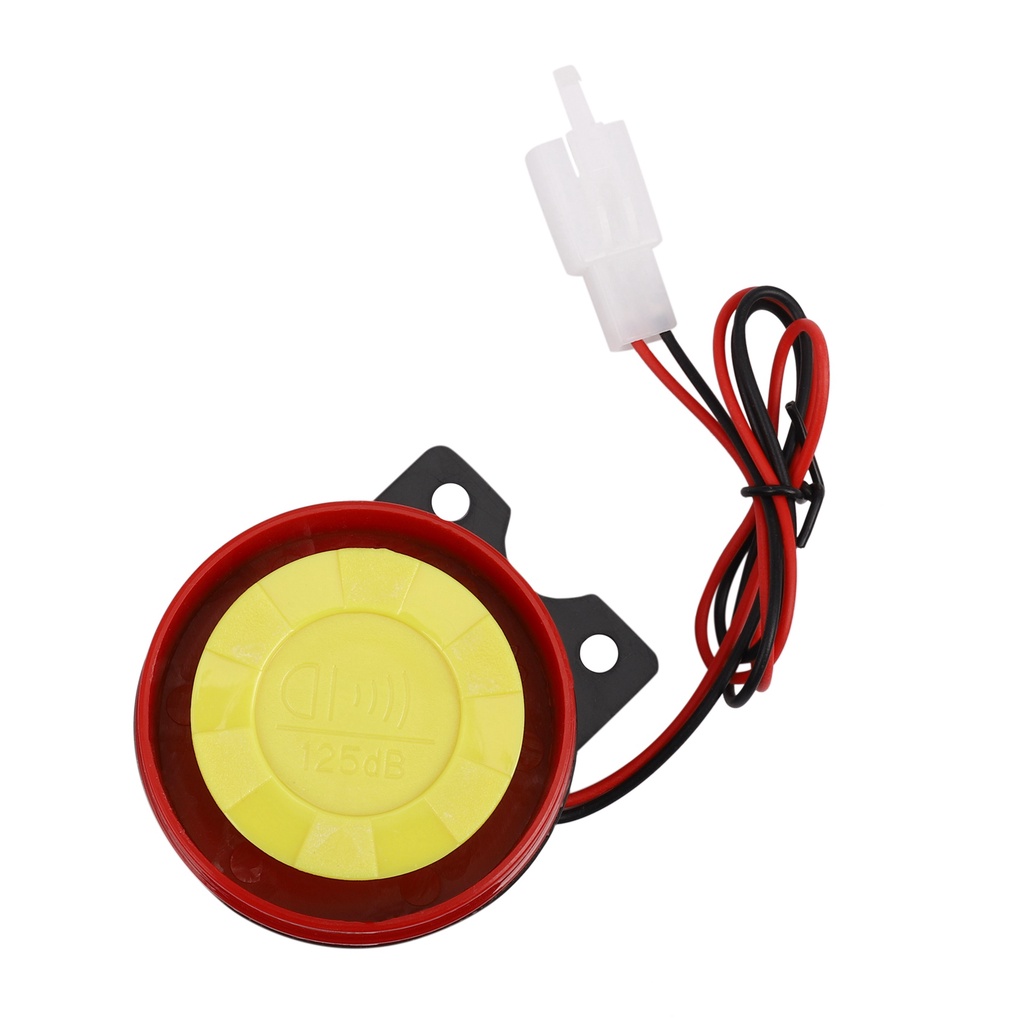 1 Còi Báo Động Điện Tử 12V a38 Thông Dụng Thiết Kế Đơn Giản Thông Dụng Cho Xe Hơi / Xe Máy