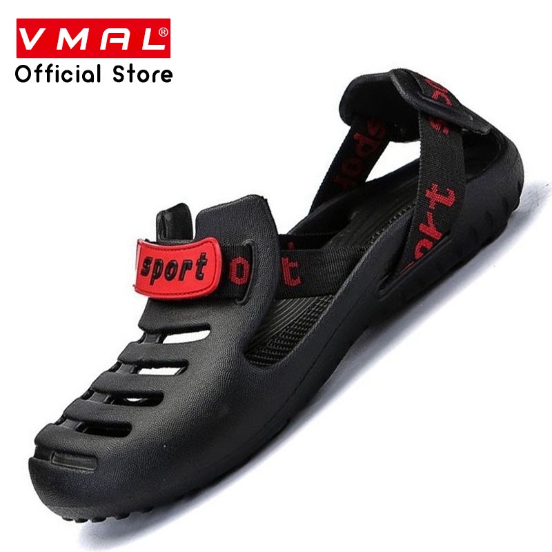 Giày Sandal Thể Thao Chống Trượt Siêu Nhẹ Thoáng Khí Kích Thước 39-47 Thời Trang Mùa Hè Hàn Quốc Cho Nam Giới