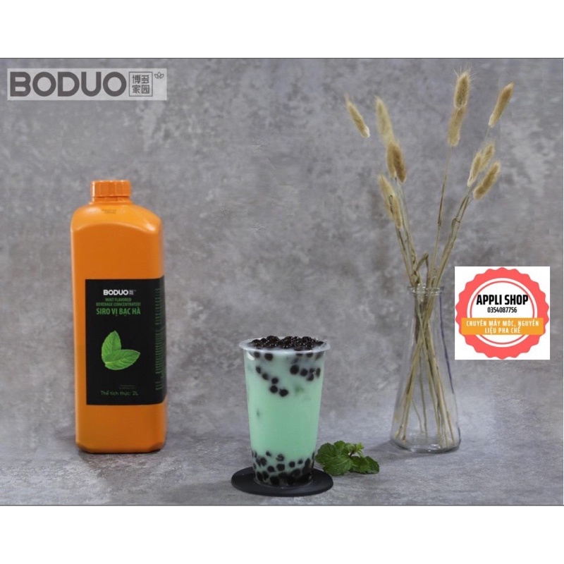SIRO BODUO NHIỀU VỊ kèm công thức chai 2 lít