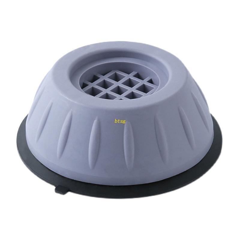 Set 4 Đệm Tròn Lót Nâng Chiều Cao Chân Chống Rung Cho Tủ Lạnh / Máy Giặt