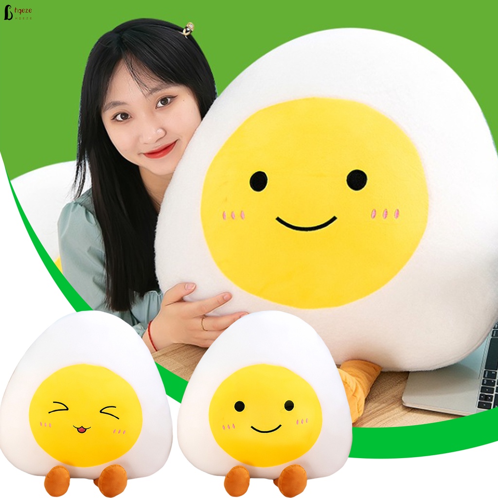 Thú Nhồi Bông Hình Trứng Hoạt Hình Dễ Thương Cho Bé