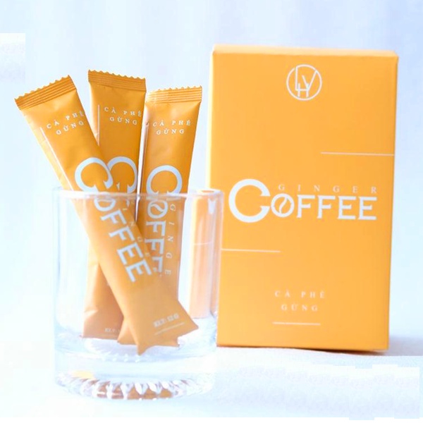 Cà Phê Gừng Giảm Cân Hộp 20 Gói - Ginger Coffee Chính Hãng
