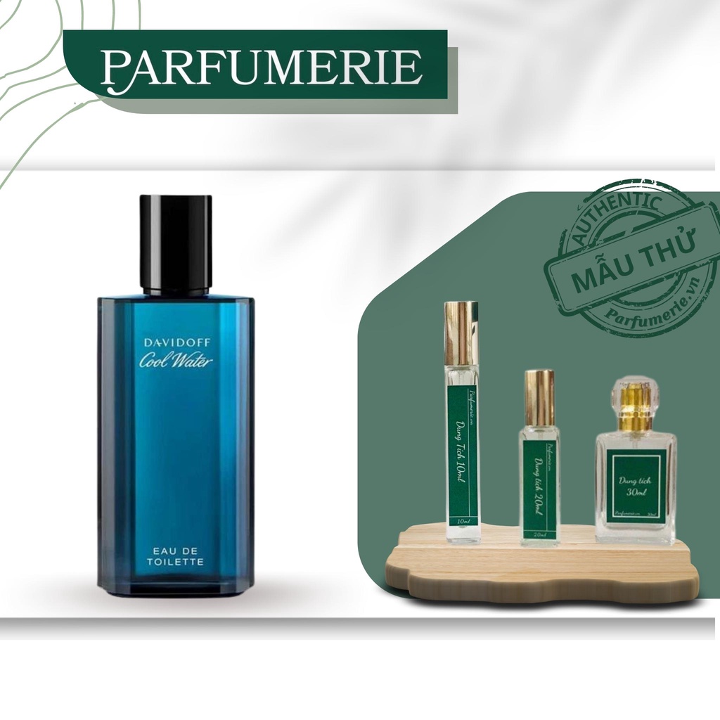 Nước hoa nam tươi mát Davidoff Cool Water mạnh mẽ, cổ điển đầy gợi cảm