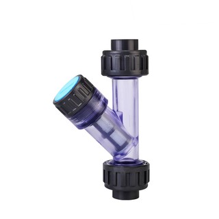 Đầu Lọc Ống Nước Bằng Nhựa PVC Trong Suốt Hình Chữ Y Liansu