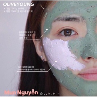 Mặt nạ đất sét bạc hà rau má Real Shrek Pack