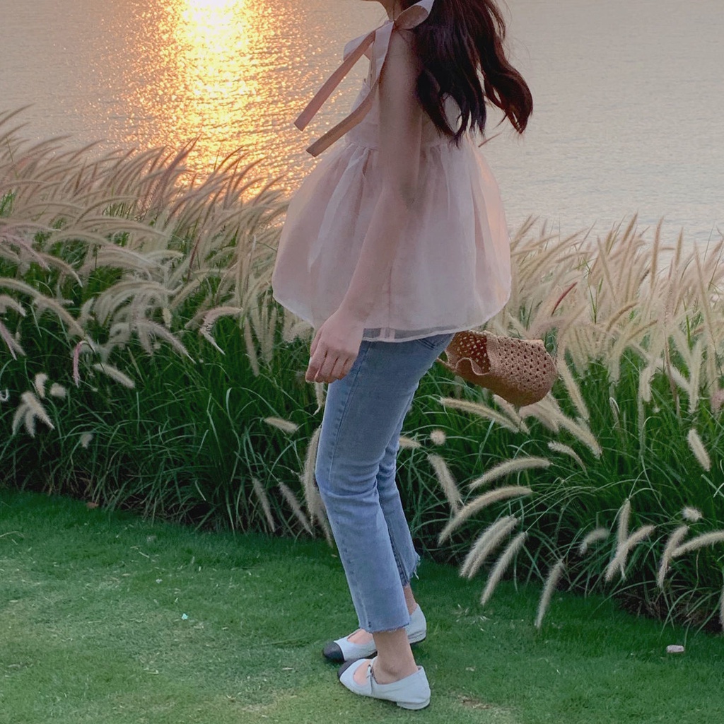 Áo Ống Phồng Không Tay Thời Trang Mùa Hè Dành Cho Nữ 2022