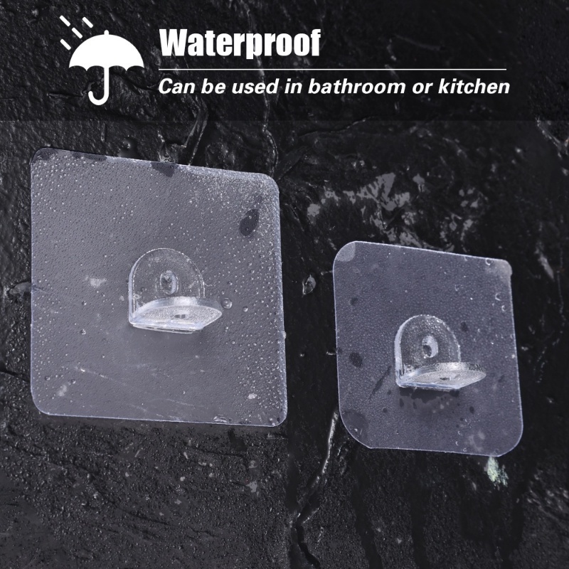 Set 5 Móc Treo Đồ Dán Tường Không Cần Đục Lỗ Tiện Dụng Cho Nhà Bếp