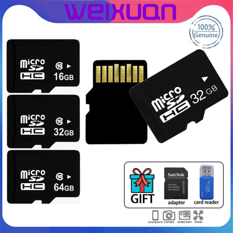 Thẻ Nhớ MicroSD Class 100MB / s Class 10 Cho Điện Thoại, Camera IP Cam, Tablet (16GB / 32GB / 64GB / 128GB / 256GB) TF / SD