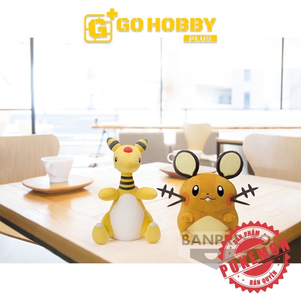 BANPRESTO | Thú bông Denryu - Dedenne| POKÉMON BIG PLUSH～AMPHAROS･DEDENNE～