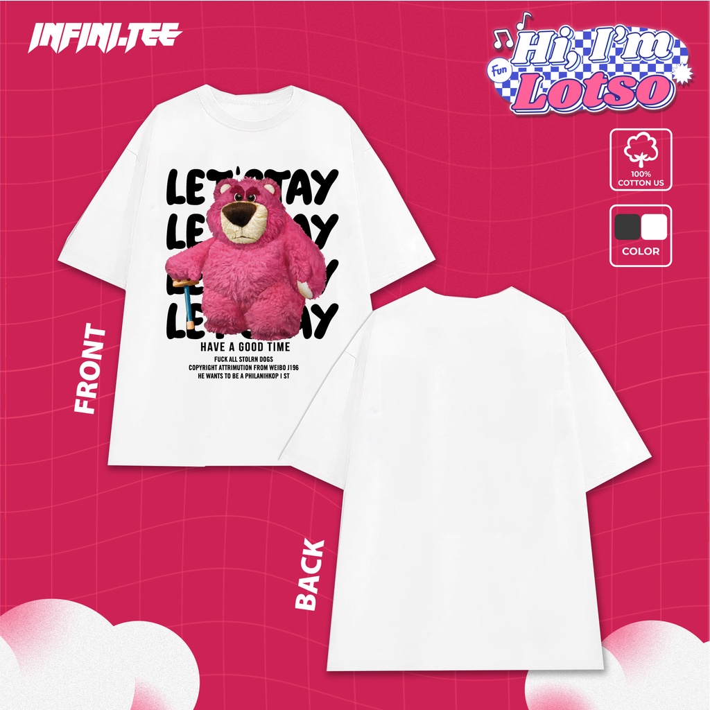 Áo thun INFINITEE Fni018T, Thun 100% Cotton - form rộng Unisex.