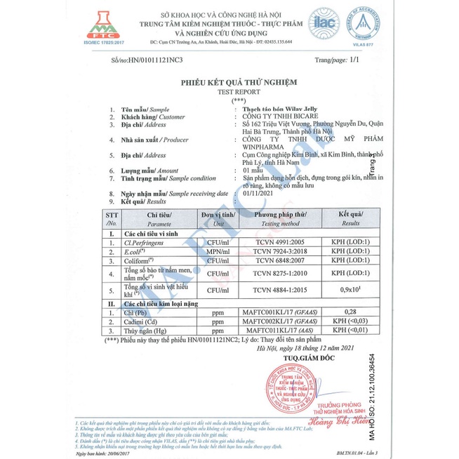 2 Hộp Thạch Táo Bón Wilav Jelly BiCare